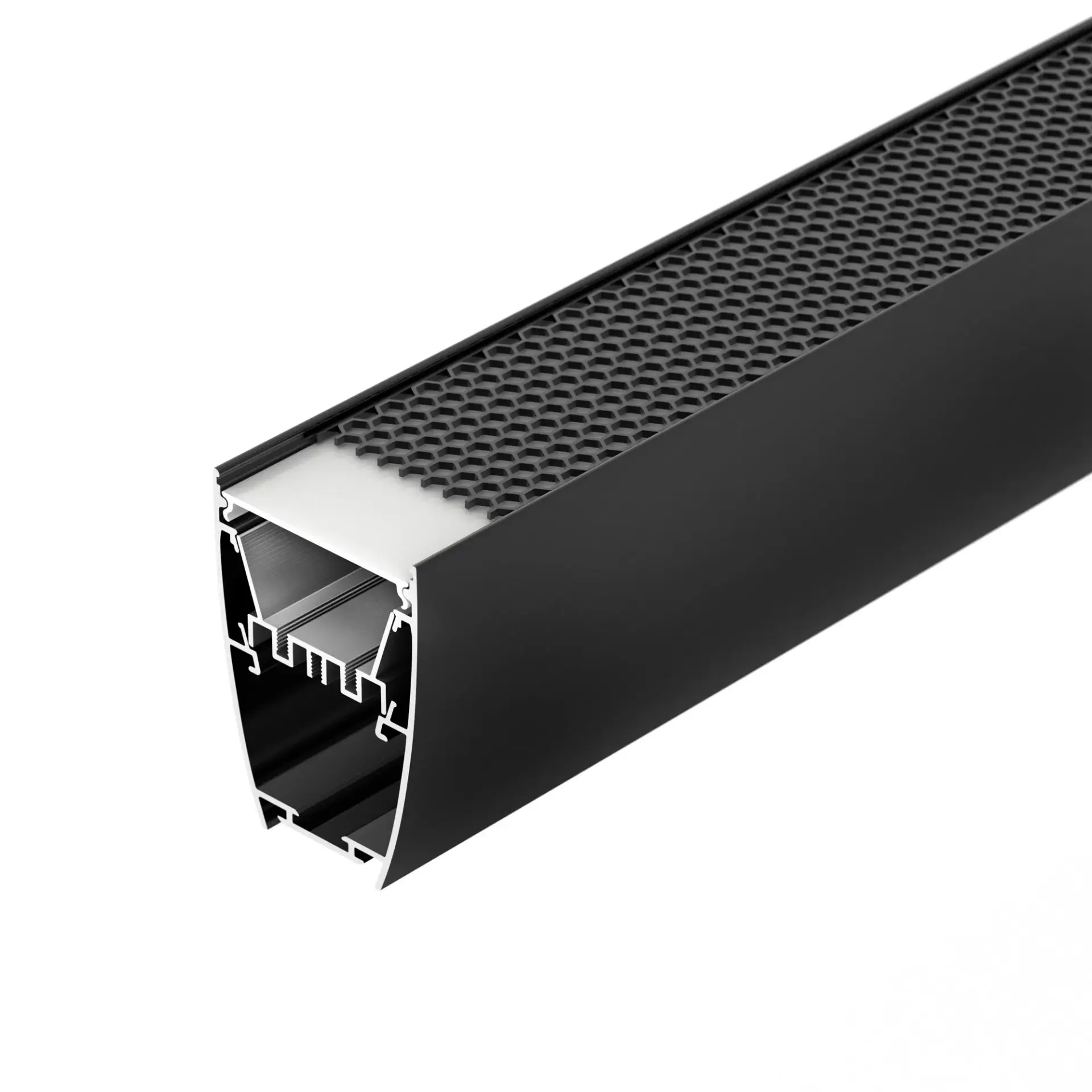 Профиль LINE-5075-U-HONEYCOMB-2000 BLACK