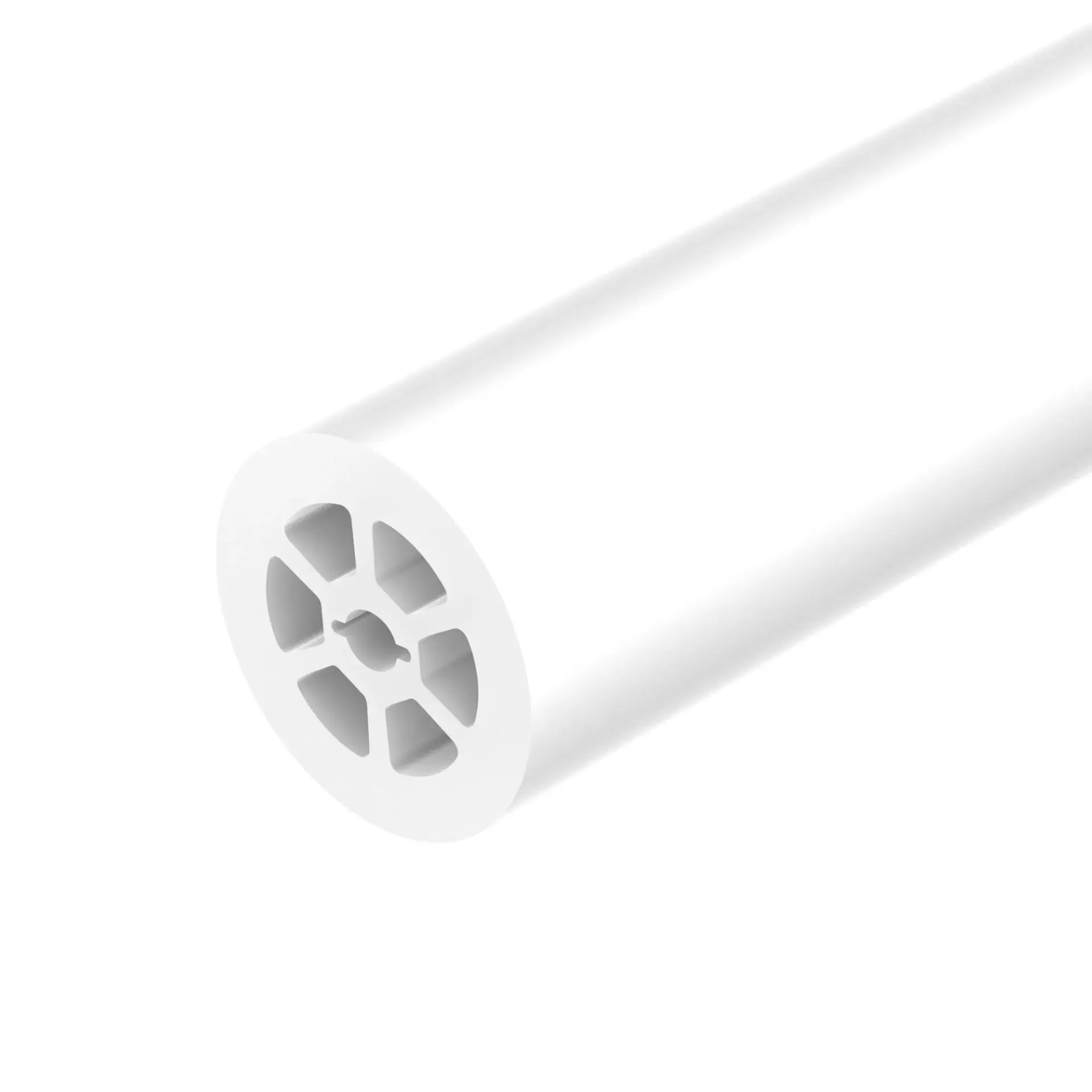 Силиконовый профиль WPH-FLEX-D40-360deg-S10-5m WHITE, ракурс 3