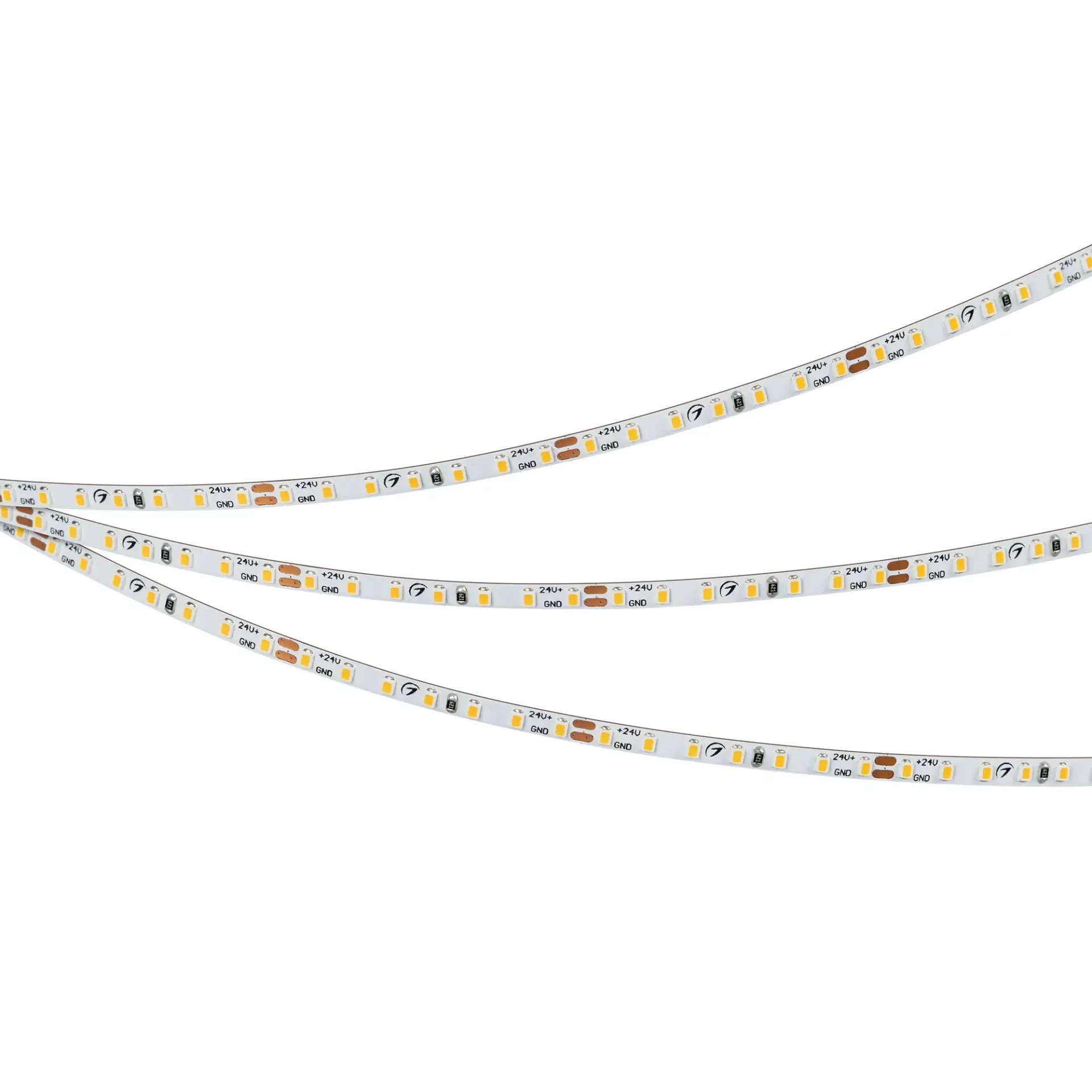 Светодиодная лента MICROLED-M168-4mm 24V White6000 (5 W/m, IP20, 2216, 5m)