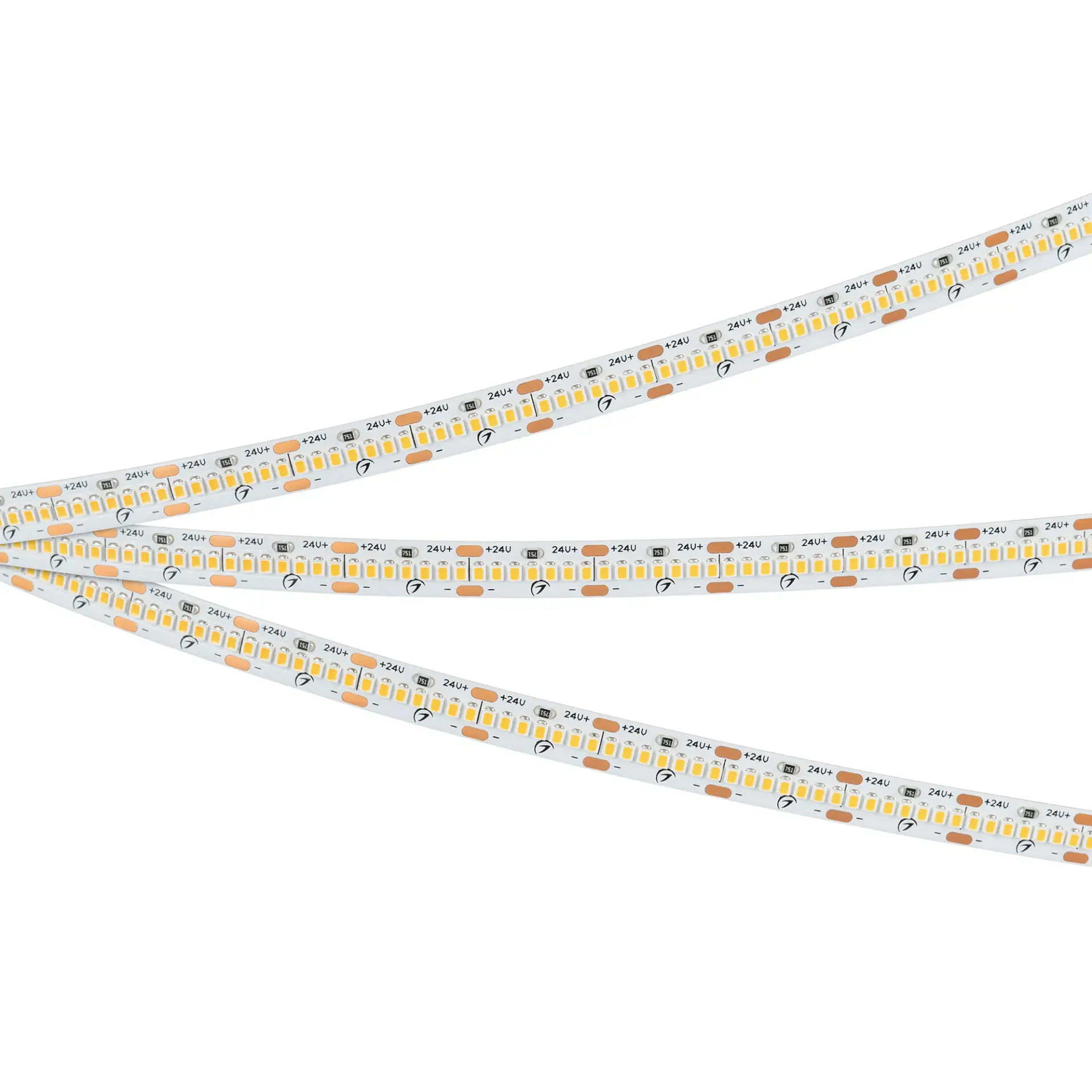 Светодиодная лента MICROLED-M420-8mm 24V White6000 (9.6 W/m, IP20, 2216, 5m), ракурс 3
