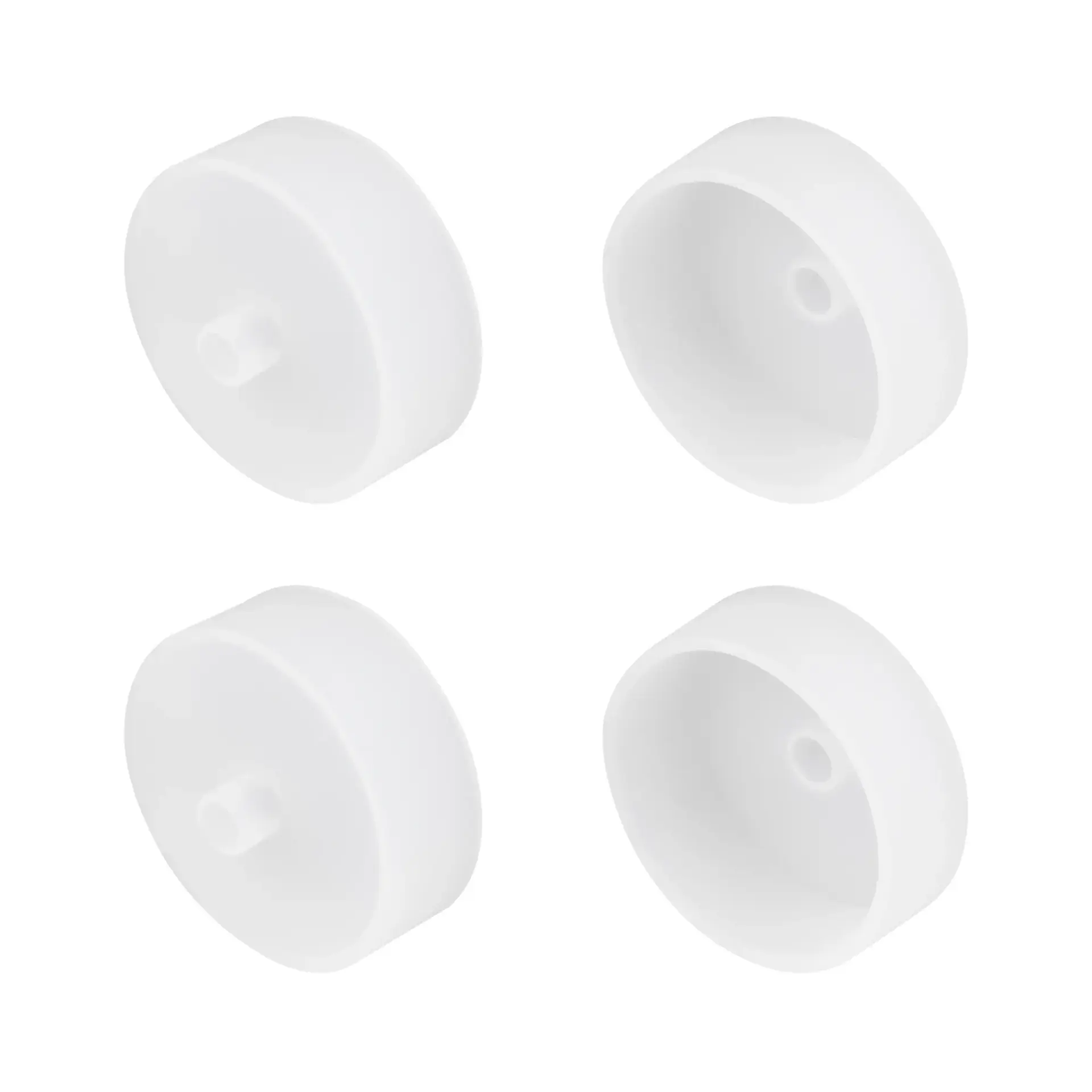 Заглушка WPH-FLEX-D40-360deg WHITE с отверстием
