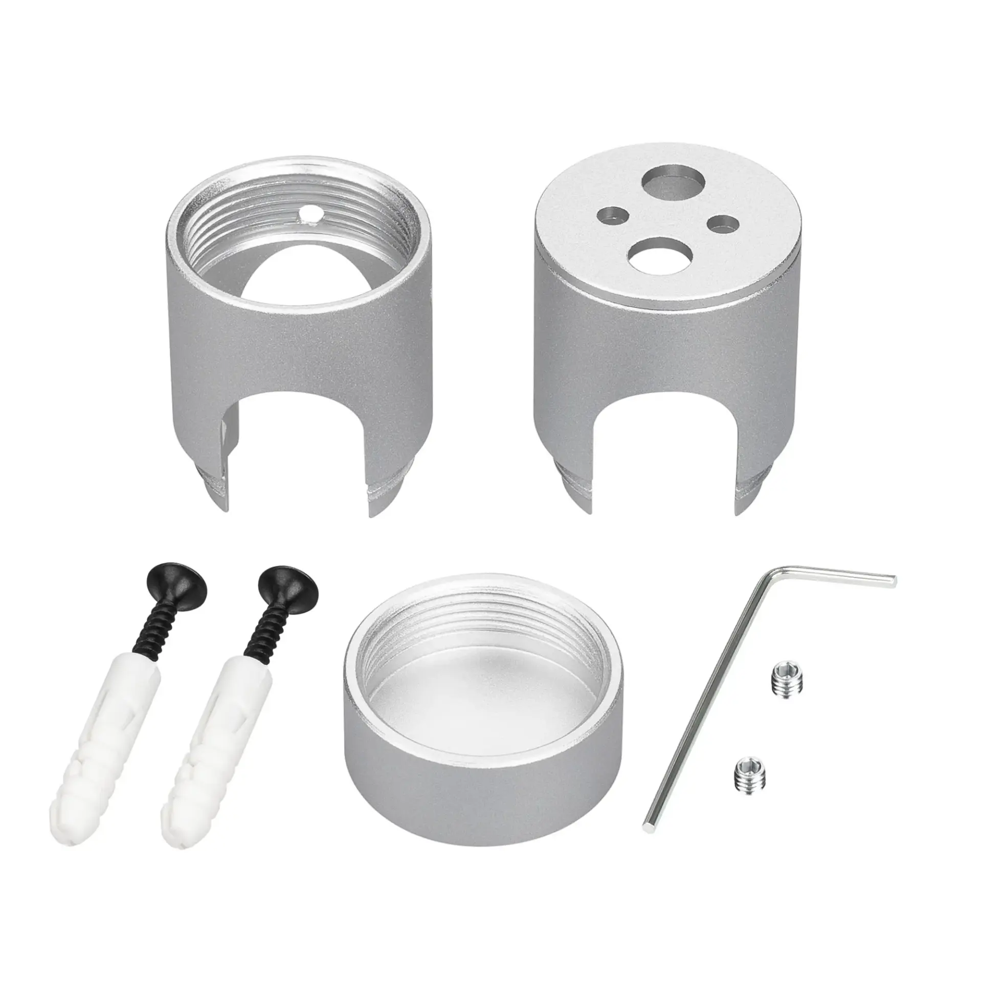 Крепление MOONLIGHT-CYL-D18-DUO-SILVER