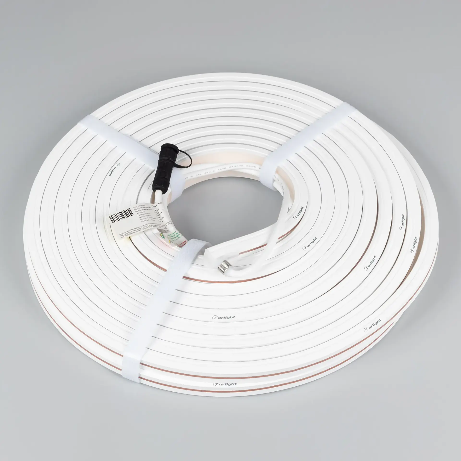 Гибкий неон MOONLIGHT-TOP-X320-13x12mm 24V Warm3000 (5 W/m, IP67, sauna, 15m, wire x2), ракурс 3