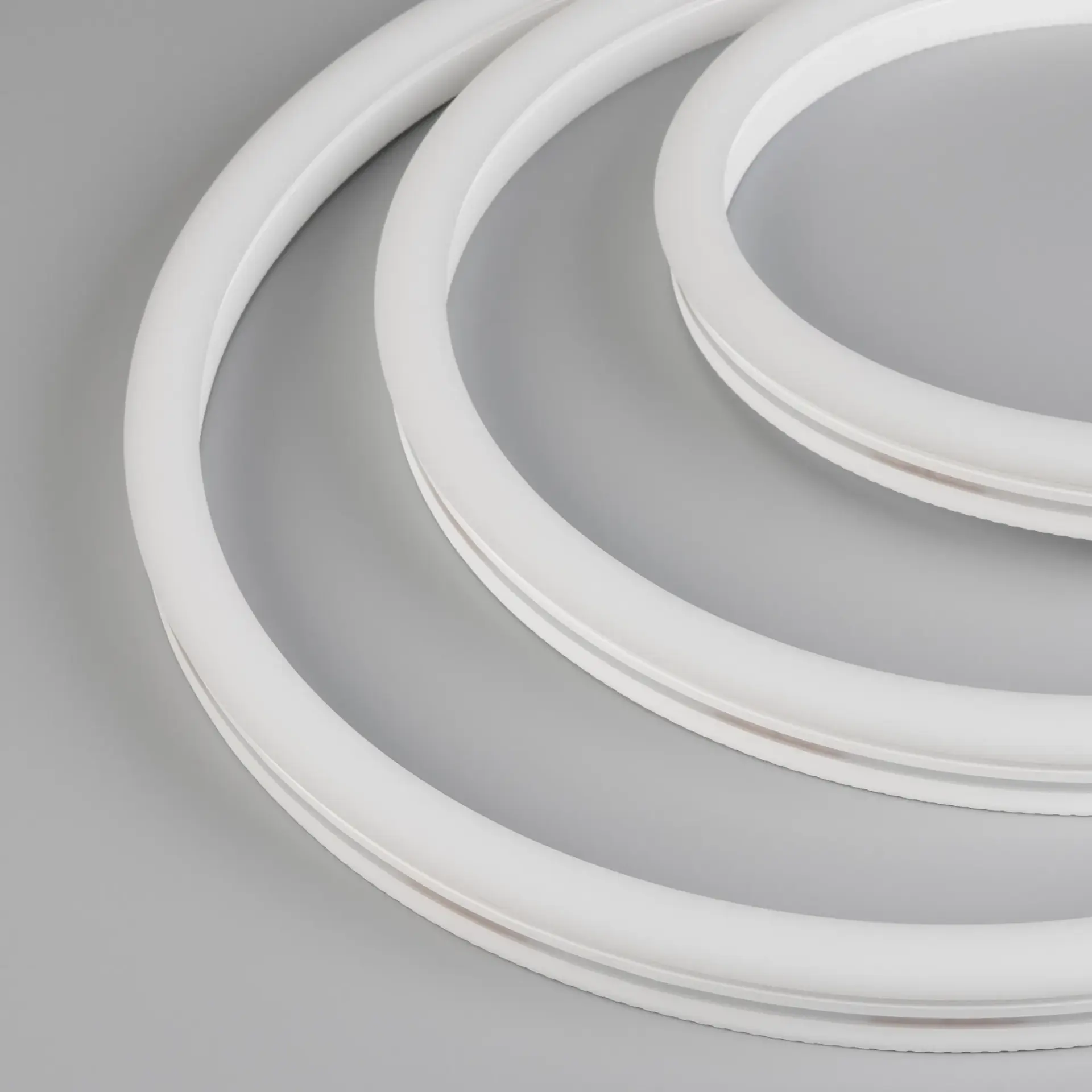 Гибкий неон WAVE-SIDE-A120-12x25mm 230V Green (12 W/m, IP67, 50m, wire x2), ракурс 3