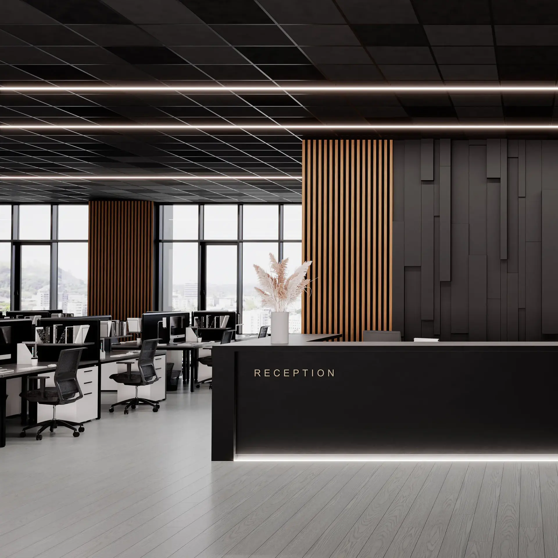Светодиодная лента COB-X1600-30mm 24V Warm2700 (40 W/m, IP20, 5m)