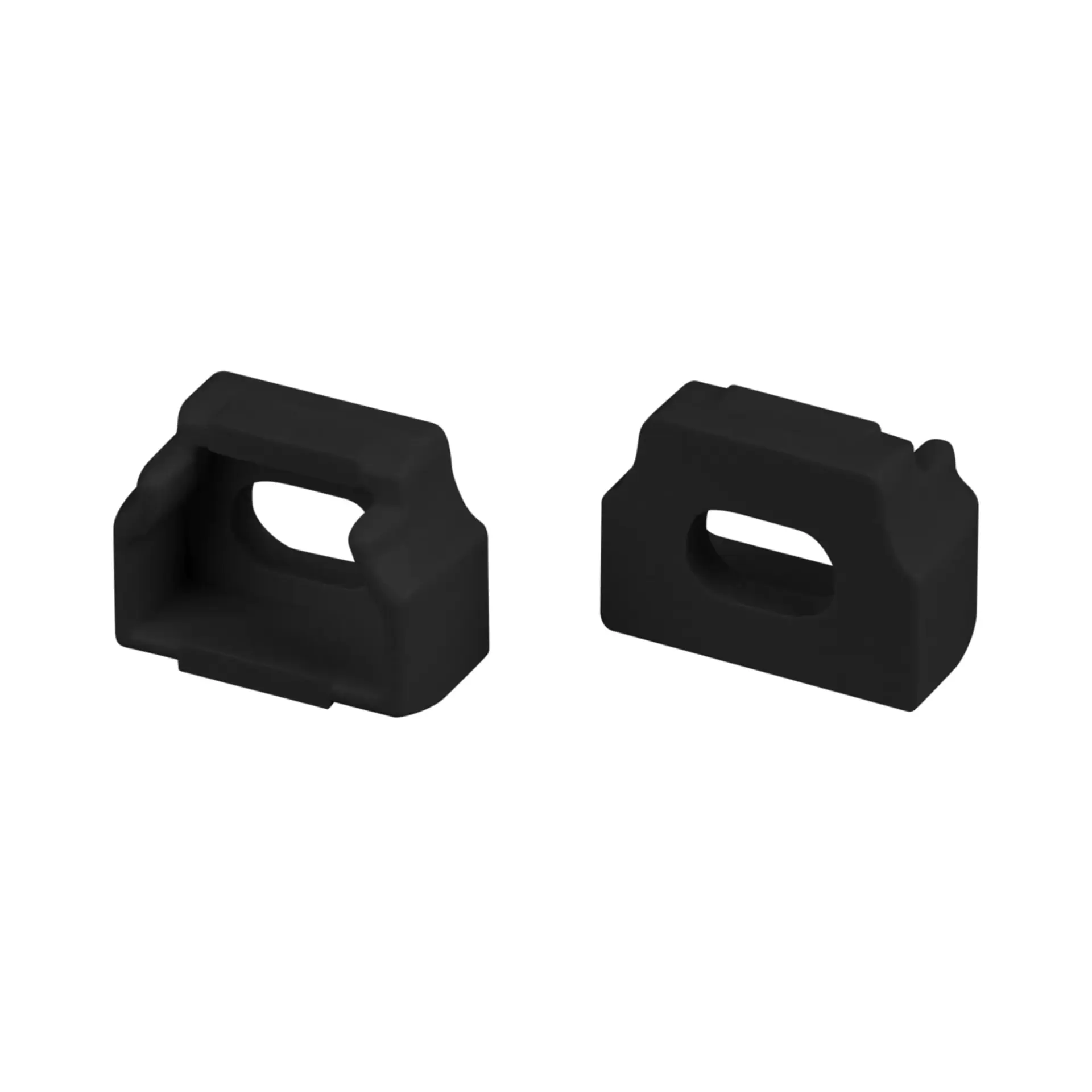 Заглушка CEIL-S12-SHADOW-20-SIDE BLACK с отверстием
