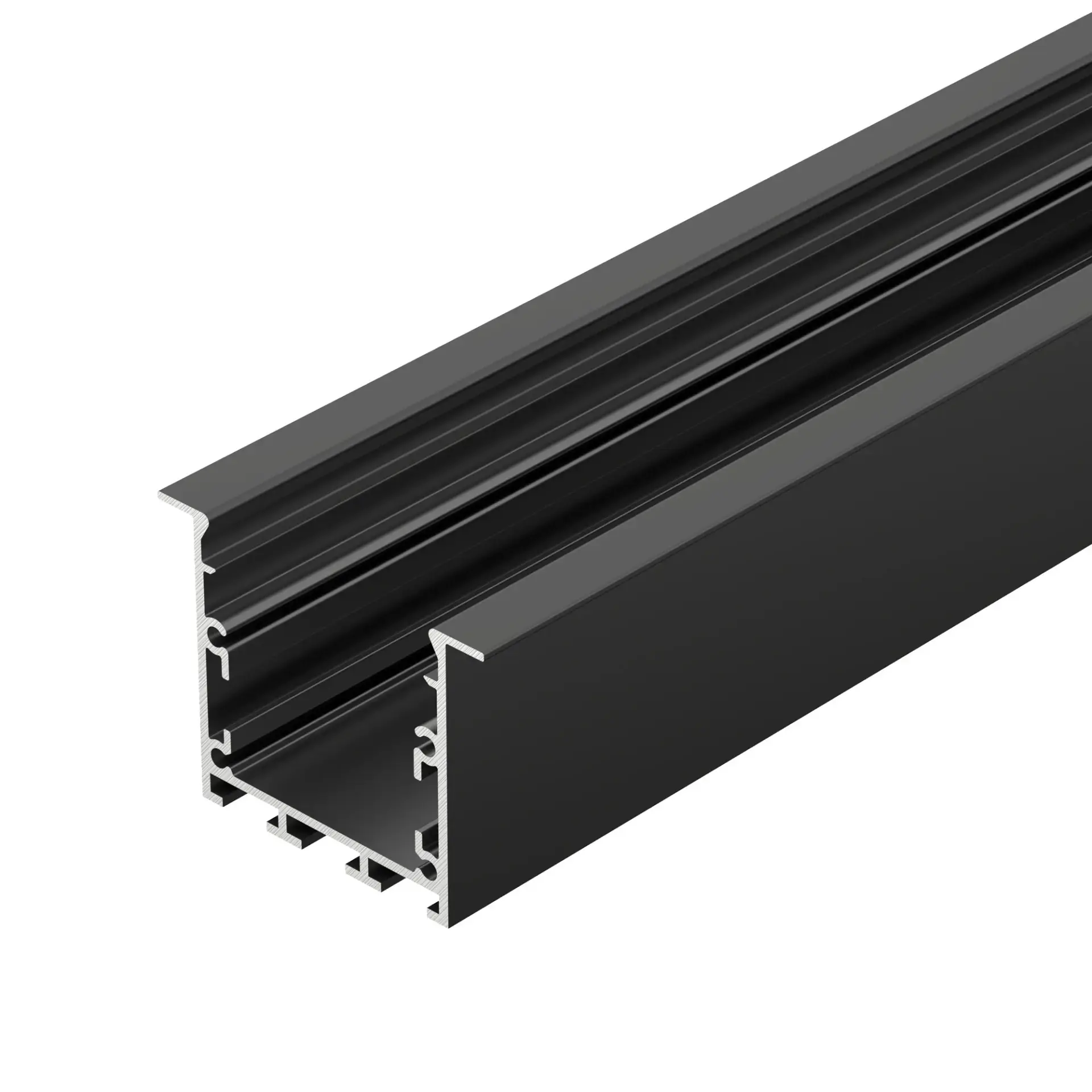 Профиль LINIA49-F-M-3000 BLACK, ракурс 2