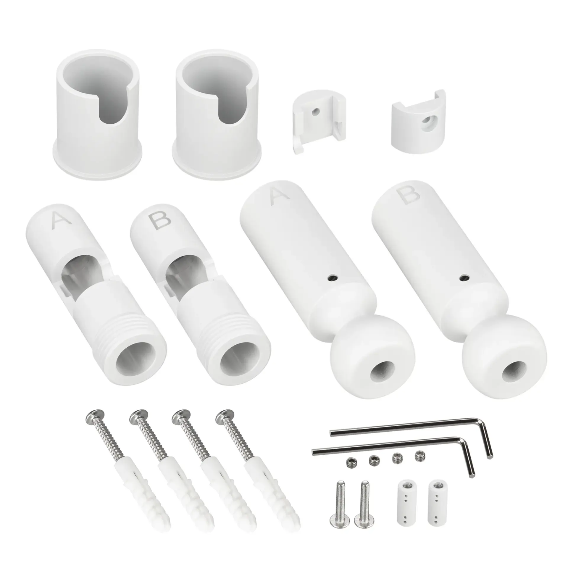 Крепление ARL-WAVE-1815-S-2-ENDCAP White
