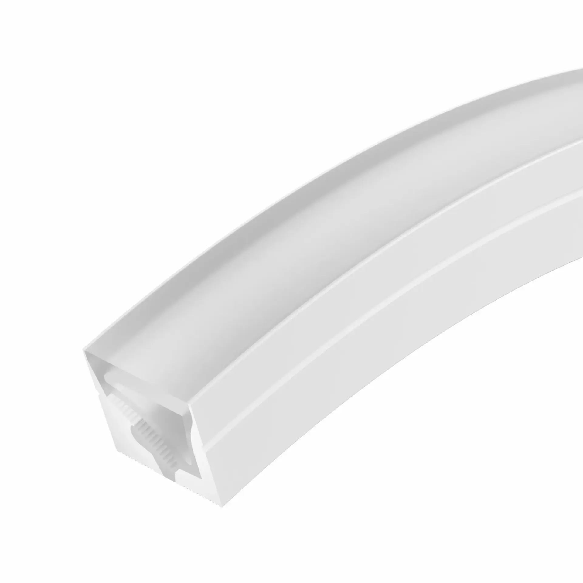 Силиконовый профиль WPH-FLEX-1616-TWIST-S11-10m WHITE