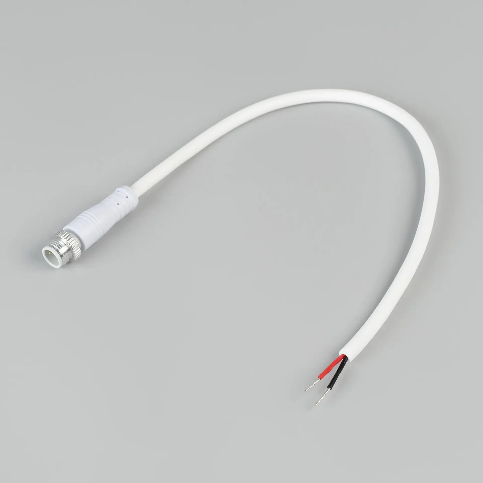 Коннектор питания ARL-WAVE-1615-CON-POWER-MALE-2PIN-WHT