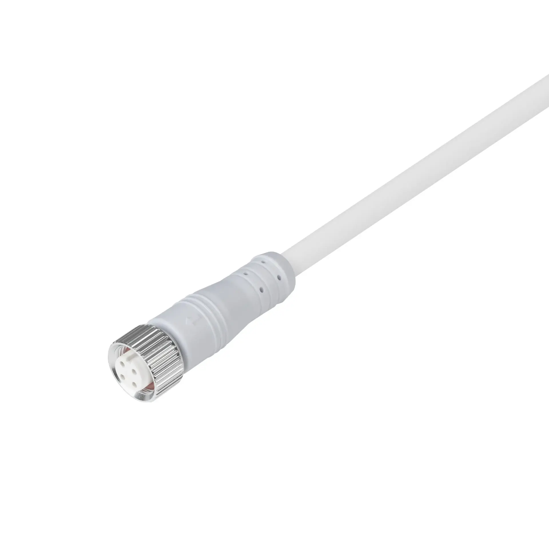 Коннектор питания ARL-WAVE-1615-CON-POWER-FEMALE-4PIN-WHT