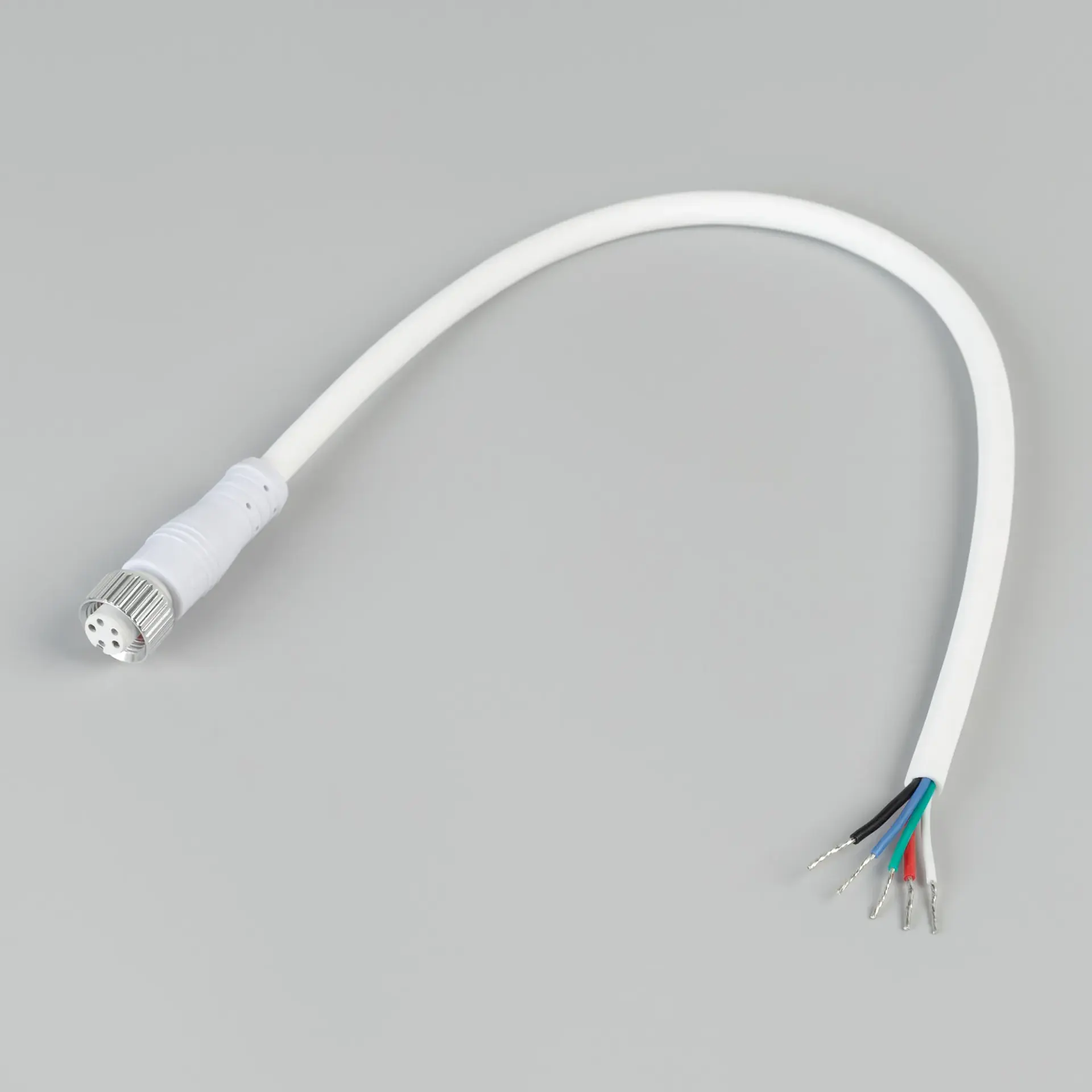 Коннектор питания ARL-WAVE-1615-CON-POWER-FEMALE-5PIN-WHT