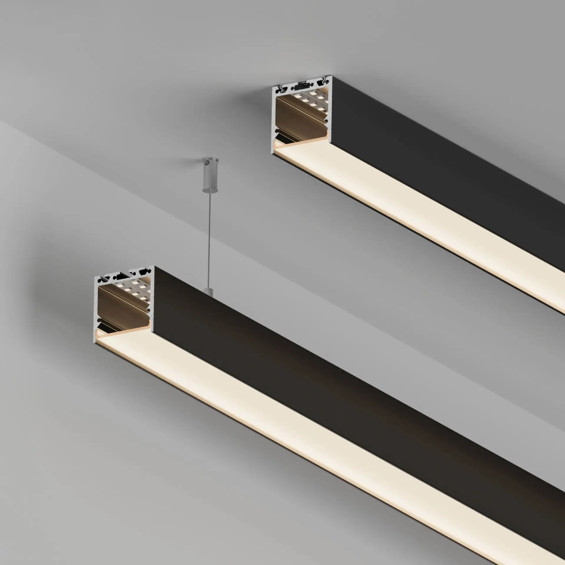 Профиль SL-LINE-3535-3000 BLACK (BY)