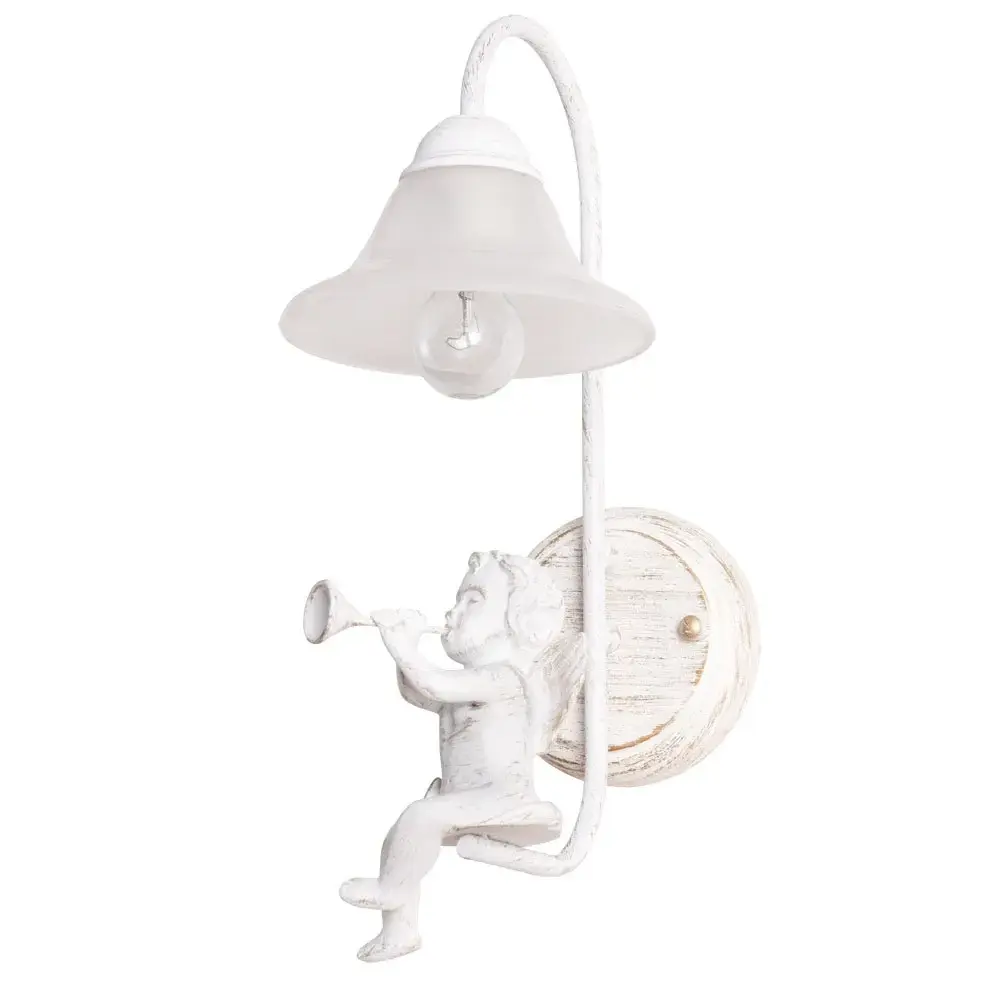 Бра Arte Lamp A1133AP-1WG AMUR — белое золото
