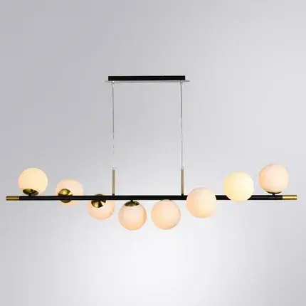 Светильник Arte Lamp A2224SP-8BK ALCOR — черный, ракурс 2