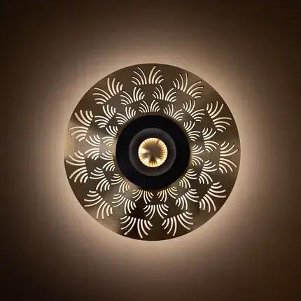Бра Arte Lamp A2643AP-1GO BISCOTTO — золотой, ракурс 2