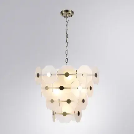 Люстра Arte Lamp A4069LM-7AB LAMBRUSCO — бронза