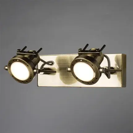 Спот Arte Lamp A4300AP-2AB COSTRUTTORE — бронза, ракурс 2