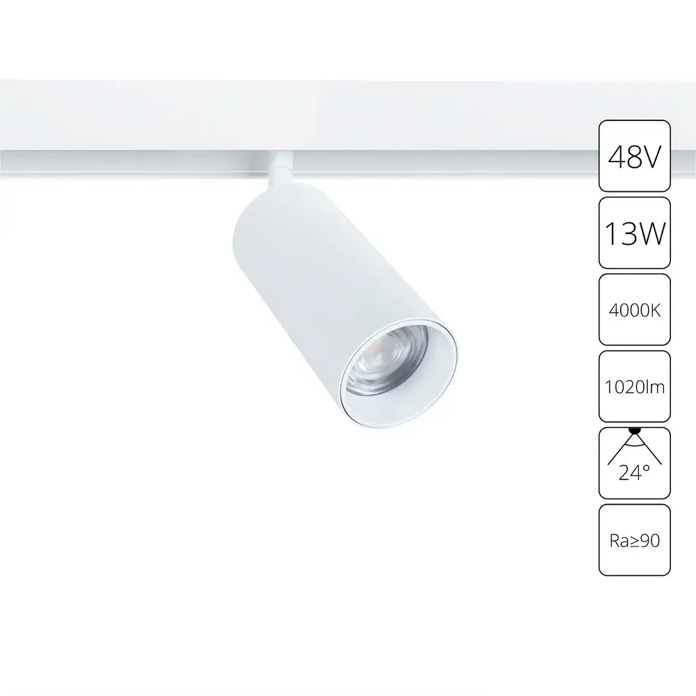 Светильник для магнитного трека Arte Lamp A4661PL-1WH LINEA — белый