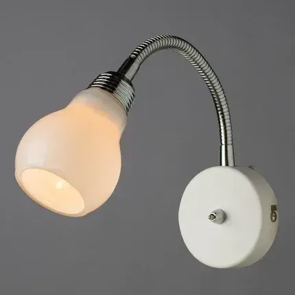Бра Arte Lamp A5271AP-1WH LETTURA — белый, ракурс 2