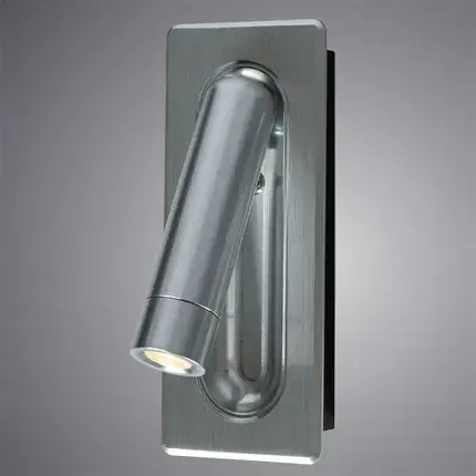 Бра Arte Lamp A8236AP-1SI ADHIL — никель