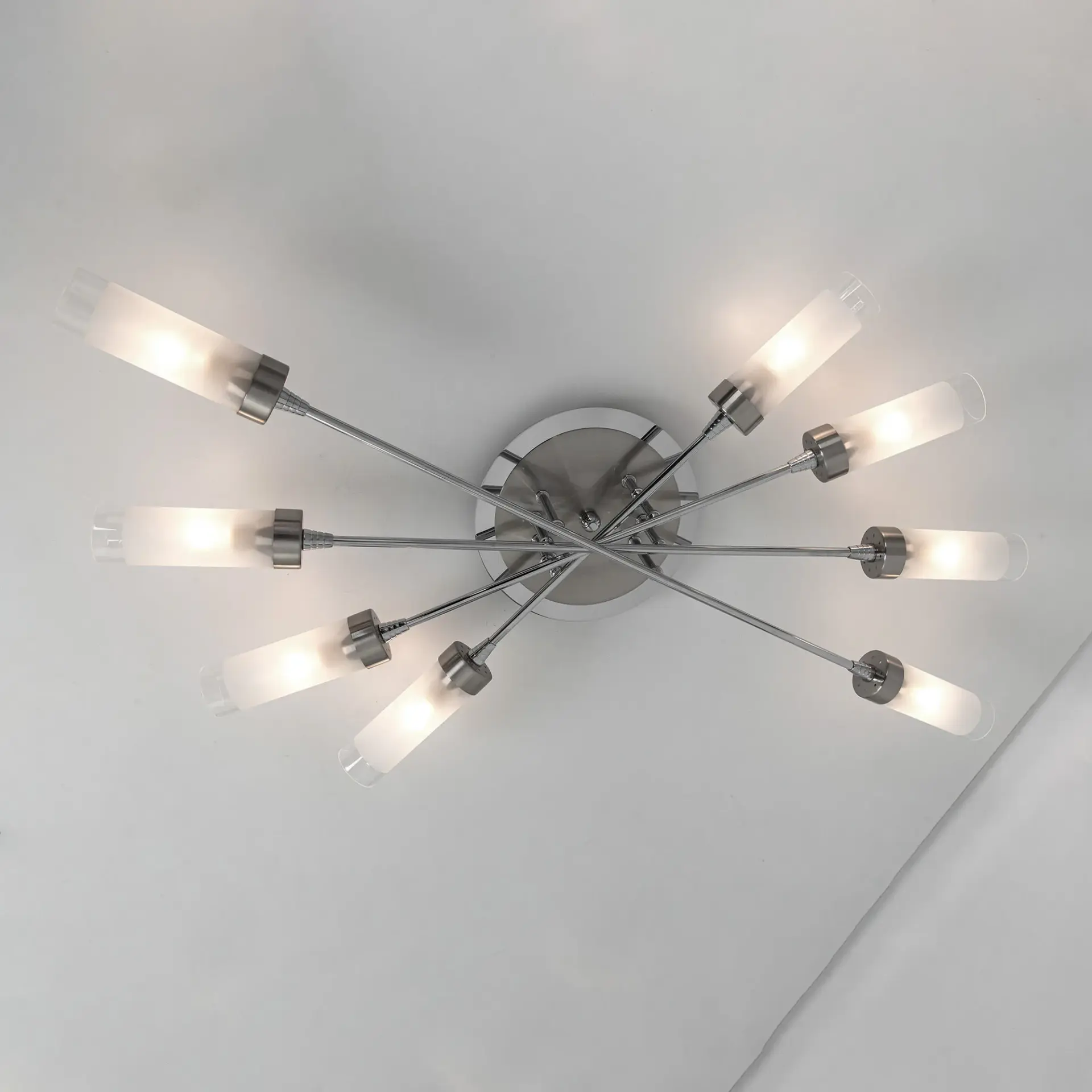 Люстра Citilux CL109181 ХЕЛИКС — хром, ракурс 5