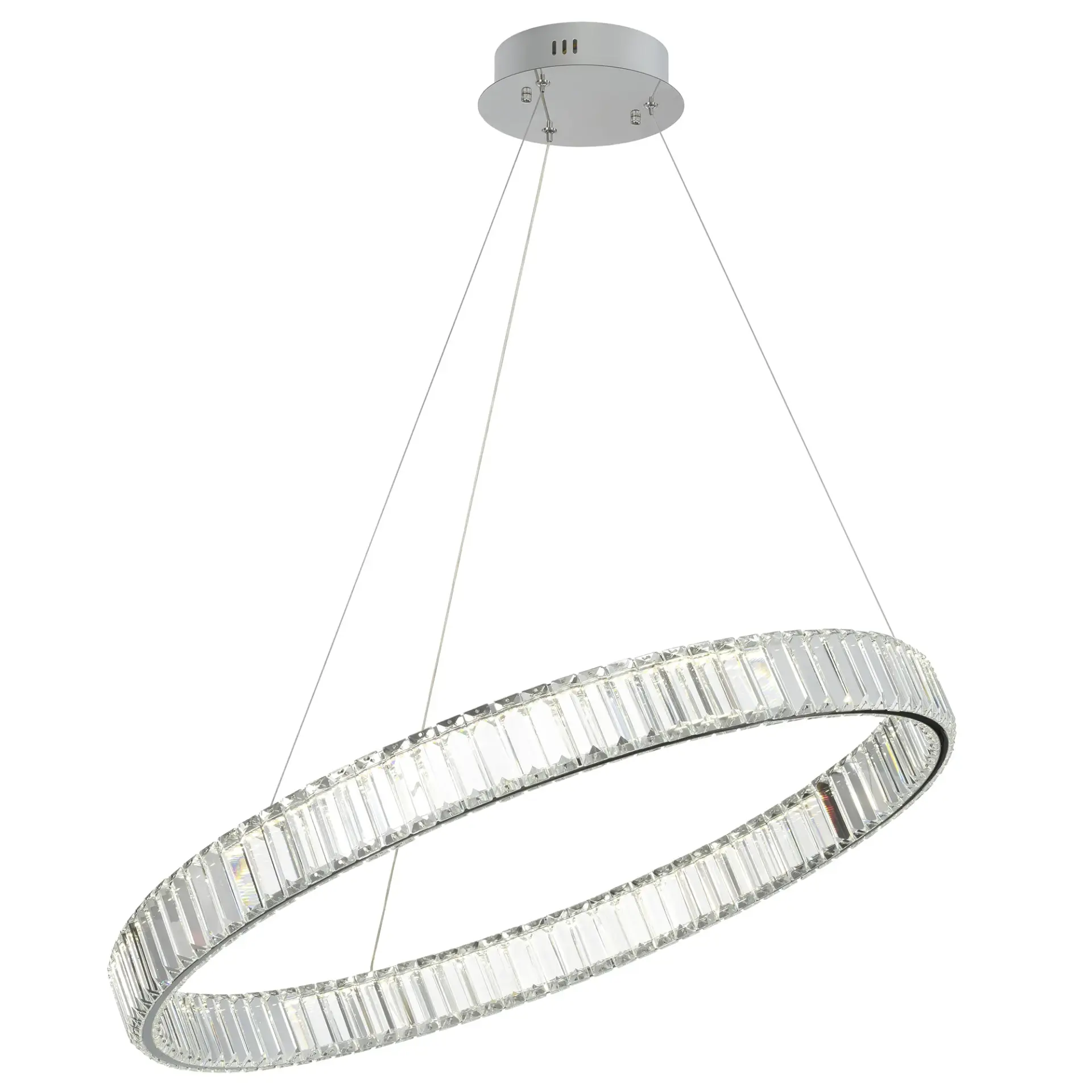 Светильник Citilux CL338181 ЧЕЗАРЕ — хром, ракурс 2