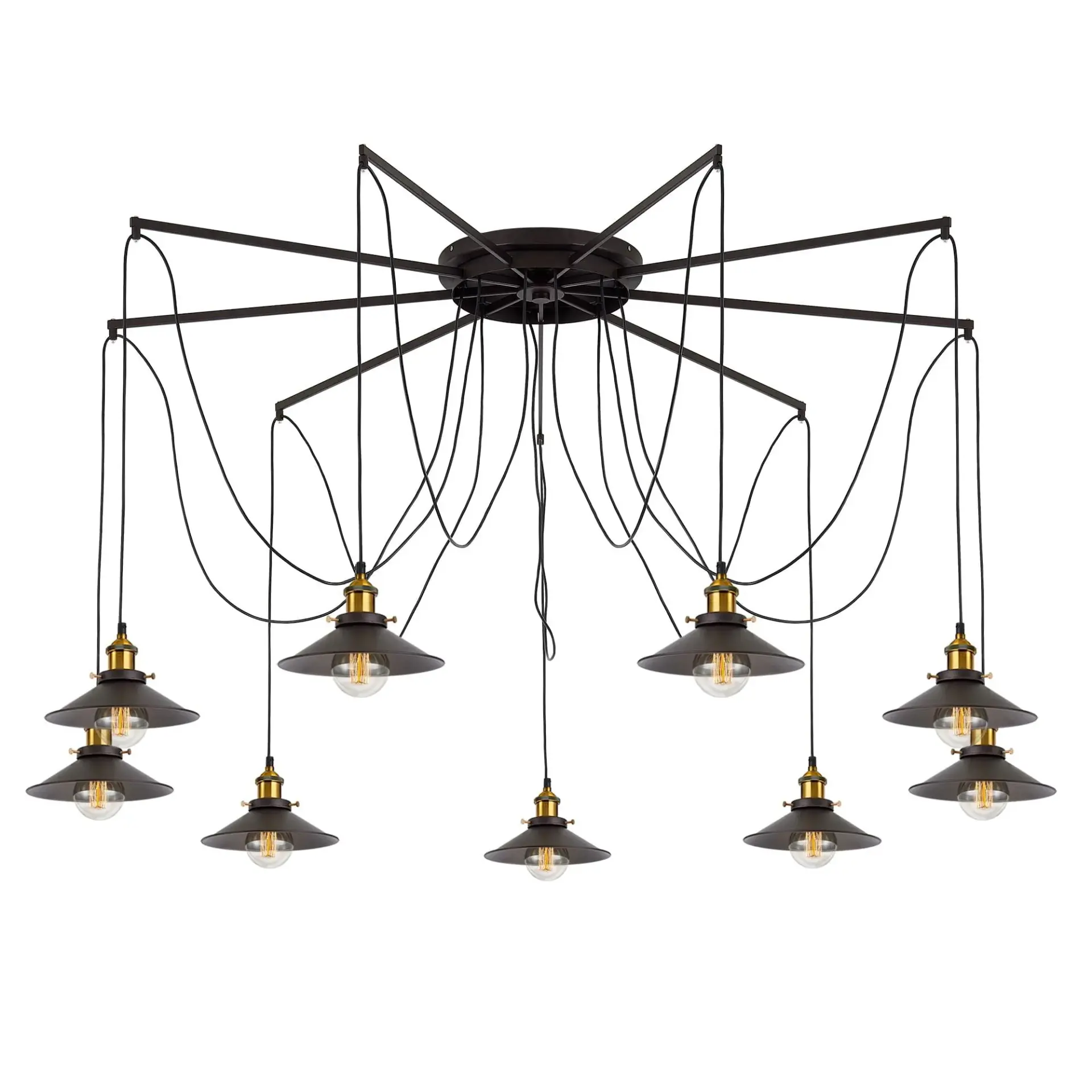 Светильник Citilux CL451291 ЭДИСОН — венге, ракурс 8