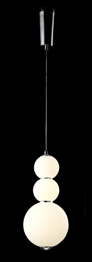 Светильник Crystal Lux DESI SP3 CHROME/WHITE — хром, ракурс 3