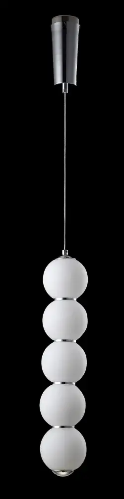 Светильник Crystal Lux DESI SP5 CHROME/WHITE — хром, ракурс 2