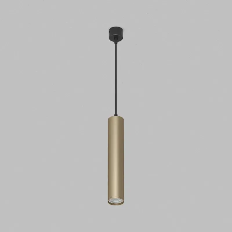Светильник Denkirs DK4050-BG TUBE | ТЬЮБ — черный, ракурс 2