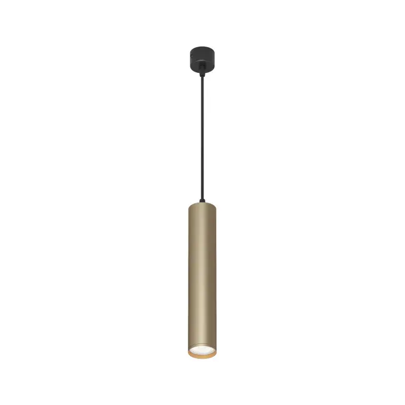 Светильник Denkirs DK4050-BG TUBE | ТЬЮБ — черный, ракурс 3