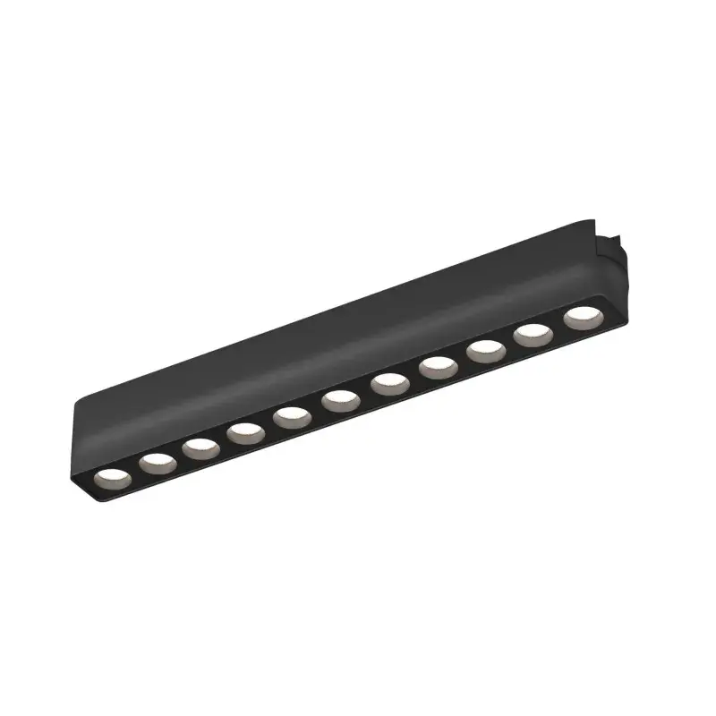 Трековый светильник Denkirs DK5365-BK AIR GRILL | ЭЙР ГРИЛЬ — черный, ракурс 4