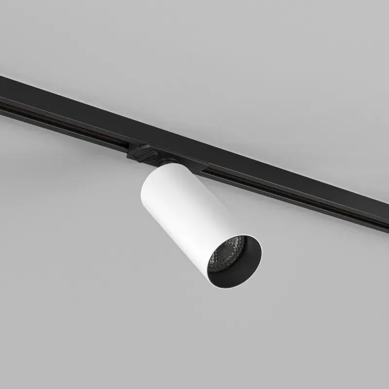 Трековый светильник Denkirs DK6060-BW+BK SCOPE | СКОУП — черный, ракурс 2