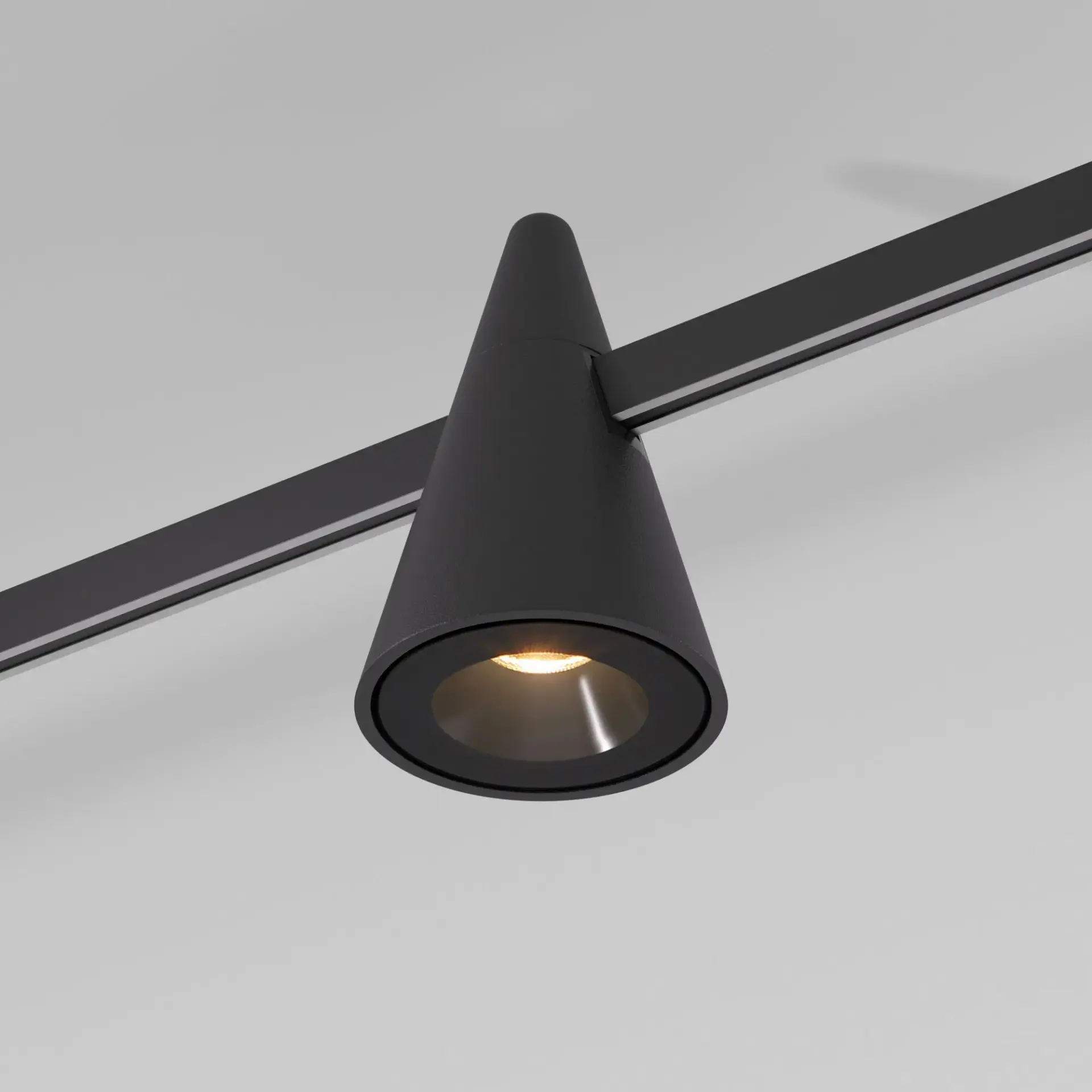 Esthetic Magnetic Трековый светильник 5W 3000K (чёрный) 85117/01 — черный