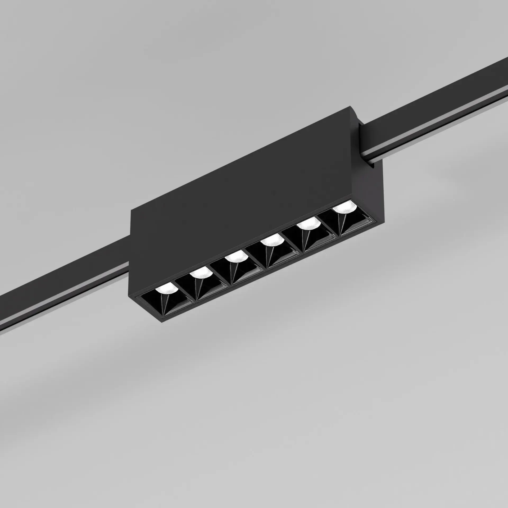 Esthetic Magnetic Трековый светильник 6W 3000K (чёрный) 85120/01 — черный