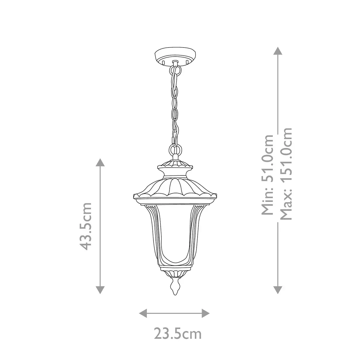 Уличный светильник Elstead Lighting CC8-S-BK — черный