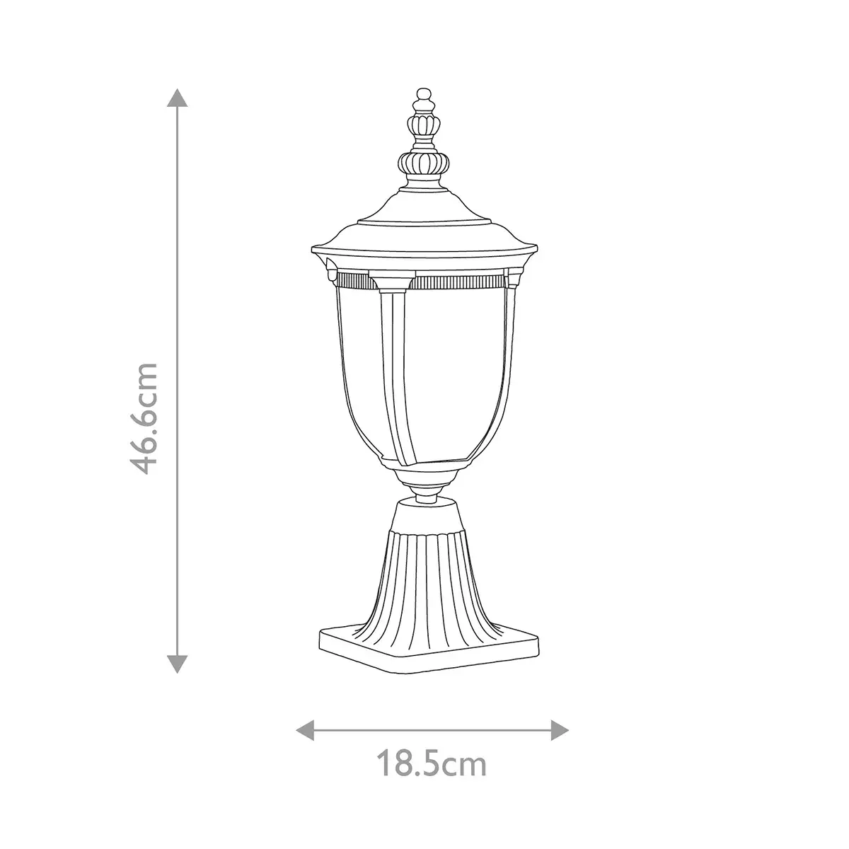 Уличный светильник Elstead Lighting CL3-S — бронза