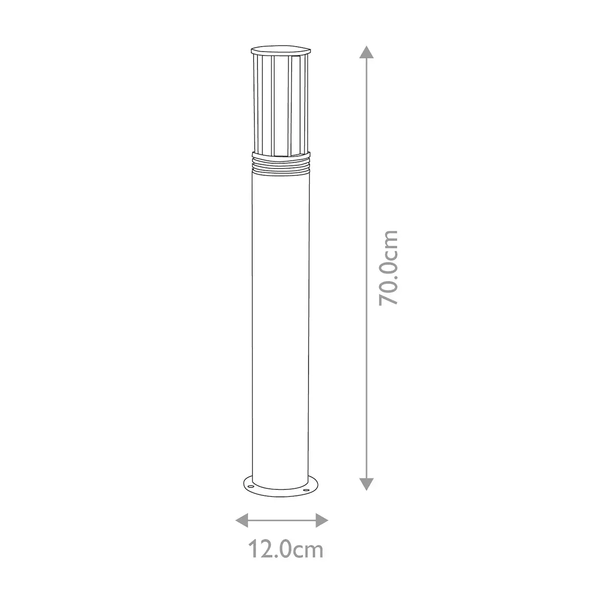 Уличный светильник Elstead Lighting HORNSEA-B-SS — коричневый