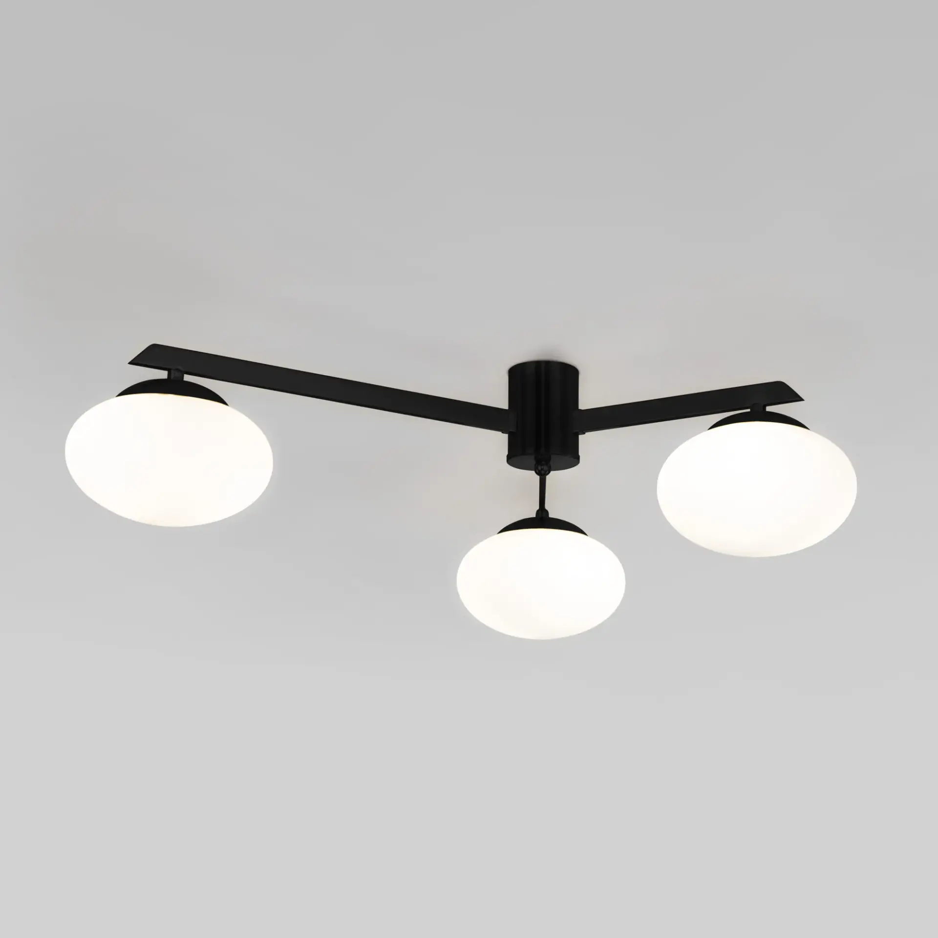 Люстра Eurosvet 70220/3 черный OPALINE