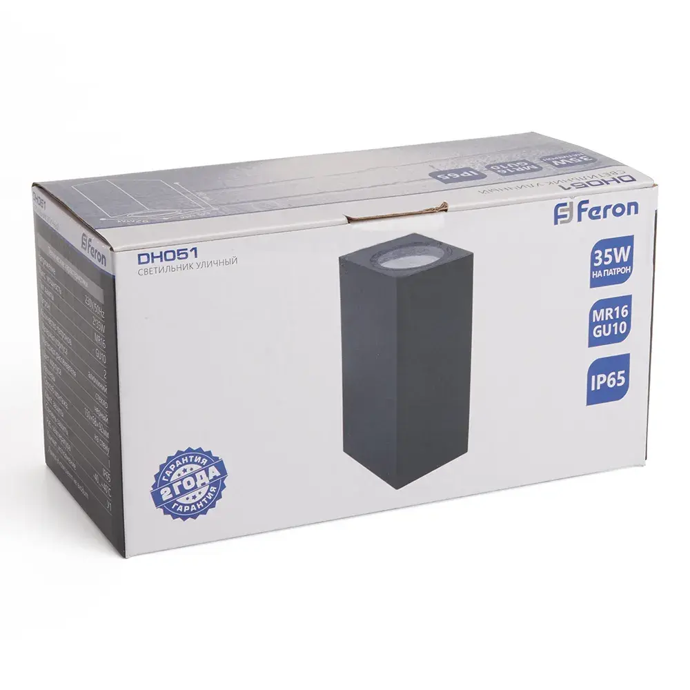 Уличный светильник Feron 48330 DH051 — черный, ракурс 6