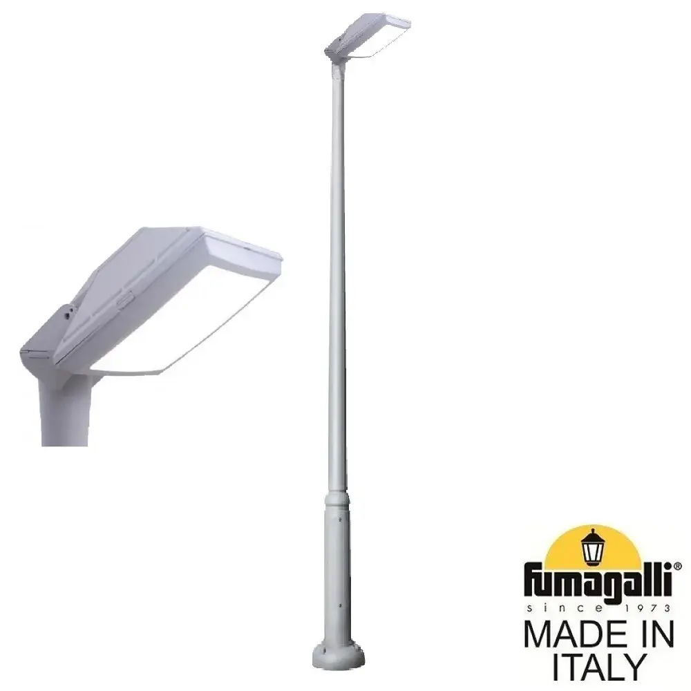 Фонарный столб Fumagalli 4P2.372.G10.LYF1R GIORGIO — серый