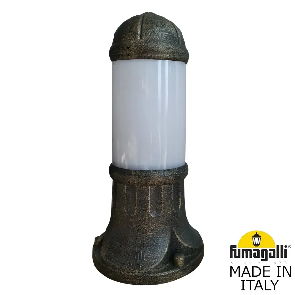 Наземный уличный светильник Fumagalli D15.553.000.BYF1R SAURO — бронза, ракурс 2