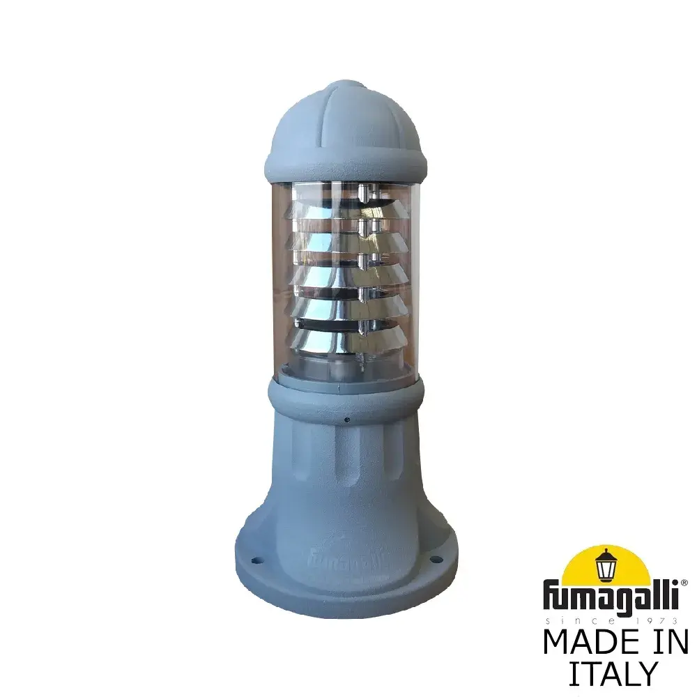 Наземный уличный светильник Fumagalli D15.553.000.LXF1R.FC1 SAURO — серый