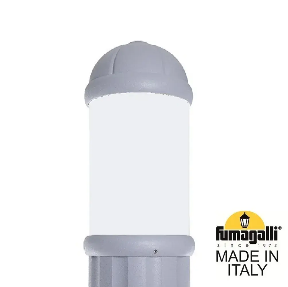 Наземный уличный светильник Fumagalli D15.553.000.LYF1R SAURO — серый, ракурс 2