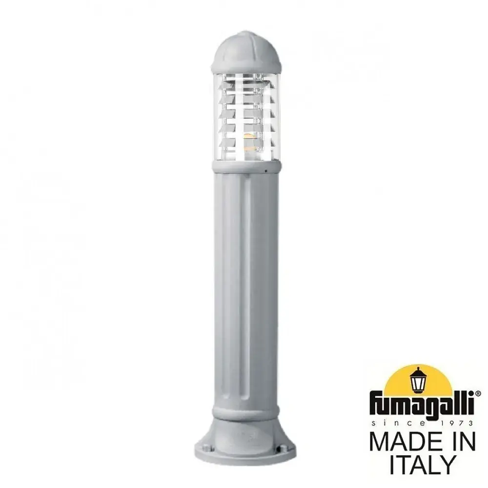 Наземный уличный светильник Fumagalli D15.555.000.LXF1R.FC1 SAURO — серый