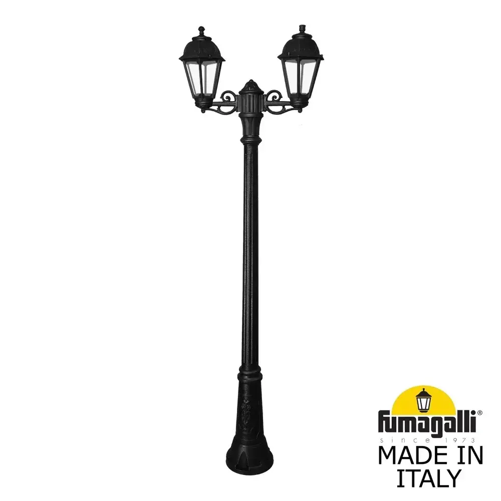 Фонарный столб Fumagalli K22.156.S20.AXE27 SABA — черный