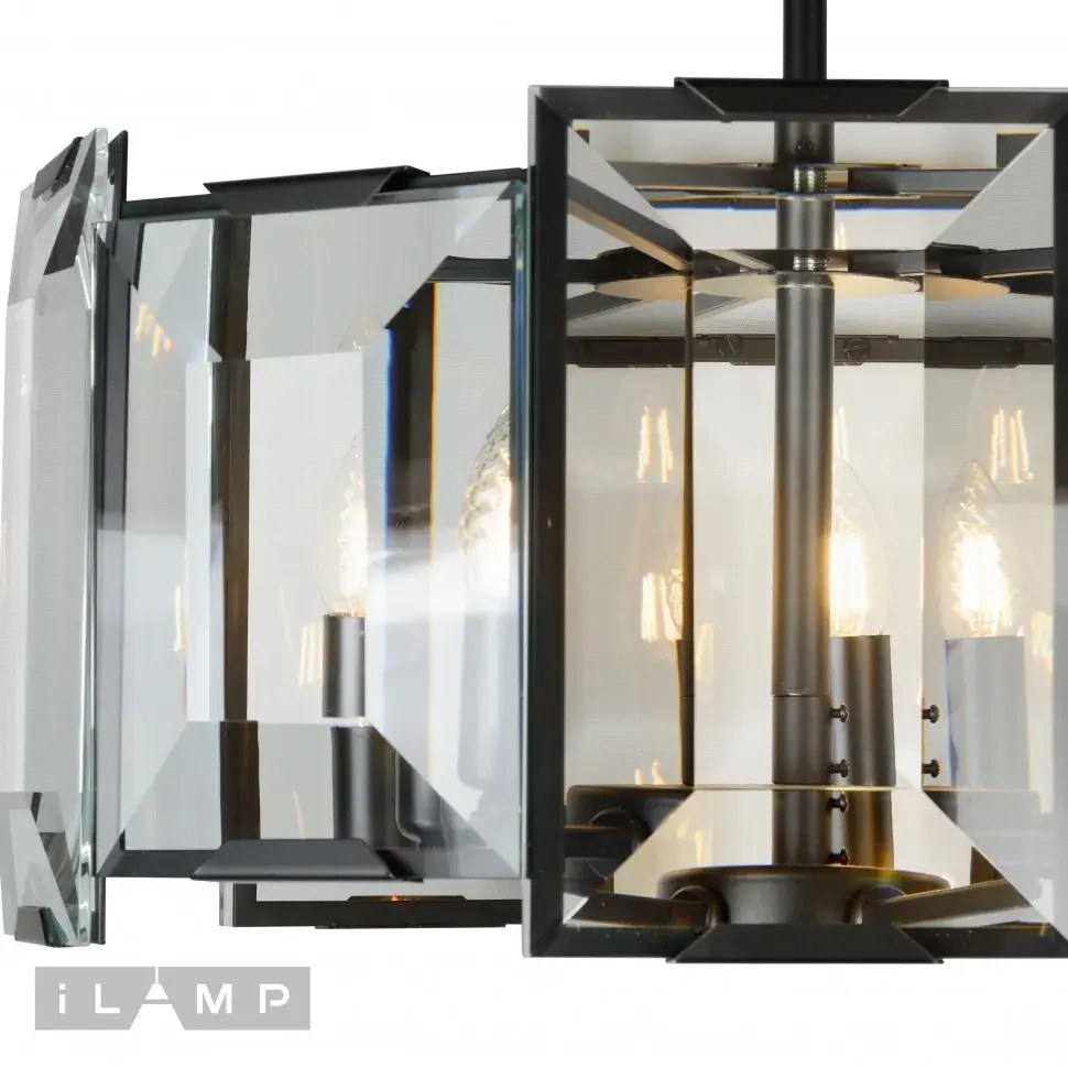 Люстра iLamp 6115-560BK PANORAMA — черный, ракурс 2
