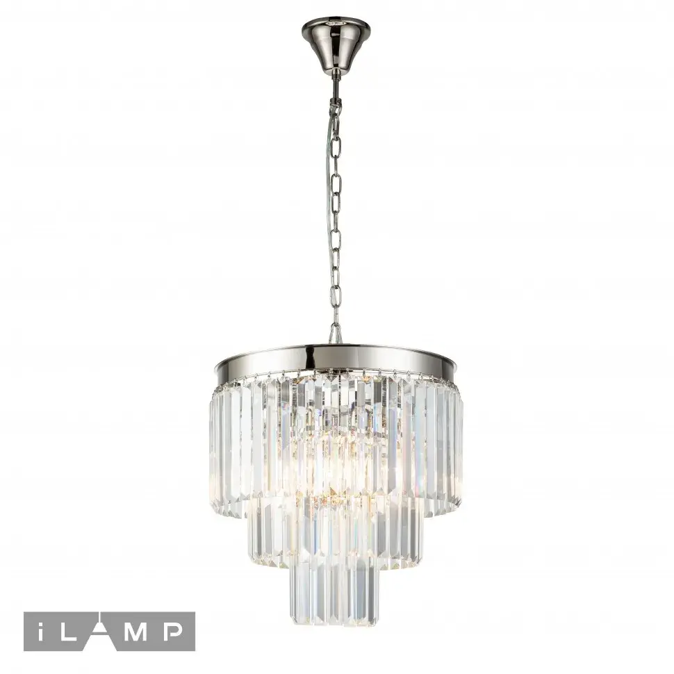 Люстра iLamp 7383/6P NIC TRIUMPH — никель