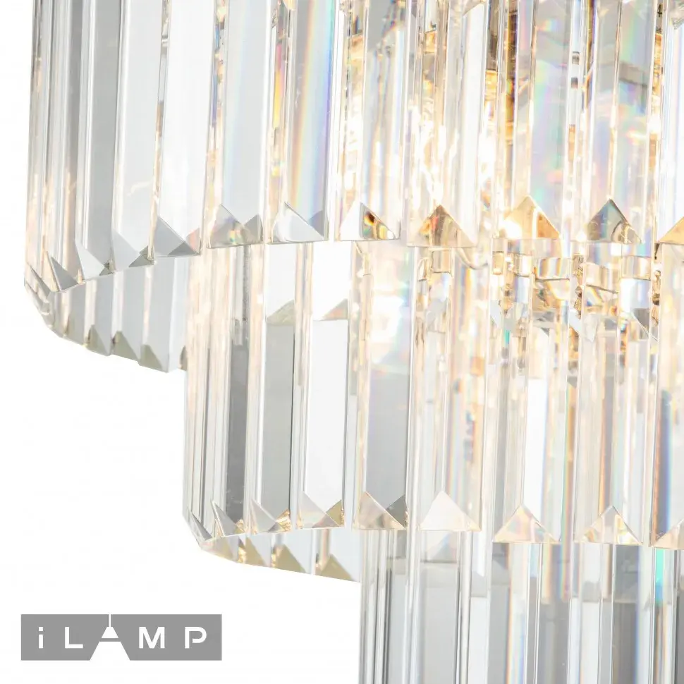 Люстра iLamp 7383/6P NIC TRIUMPH — никель, ракурс 4